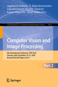 Cover: Computer Vision and Image Processing - Springer