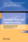 Cover: Computer Vision and Image Processing - Springer