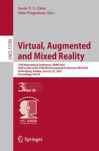 Abbildung von: Virtual, Augmented and Mixed Reality - Springer