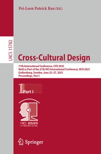 Abbildung von: Cross-Cultural Design - Springer