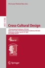 Cover: Cross-Cultural Design - Springer