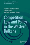 Cover: Competition Law and Policy in the Western Balkans - Springer