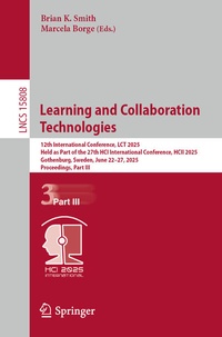 Abbildung von: Learning and Collaboration Technologies - Springer