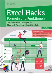 Abbildung von: Excel Hacks - Formeln und Funktionen - MITP