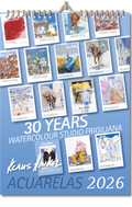 Cover: 30 Years Watercolour Studio Frigiliana - Spurbuchverlag