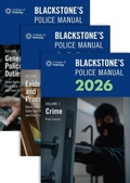 Bild: Blackstone's Police Manuals Three Volume Set 2026 - Oxford University Press