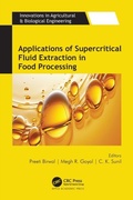 Cover: Applications of Supercritical Fluid Extraction in Food Processing - Apple Academic Press Inc.