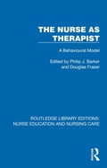 Cover: The Nurse as Therapist - Routledge