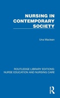 Cover: Nursing in Contemporary Society - Routledge