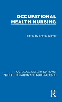 Abbildung von: Occupational Health Nursing - Routledge