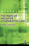 Cover: The Ways of Negative Comparative Law - Routledge