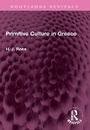 Cover: Primitive Culture in Greece - Routledge