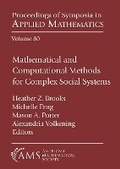 Cover: Mathematical and Computational Methods for Complex Social Systems - American Mathematical Society