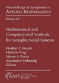 Enlarge image Cover: Mathematical and Computational Methods for Complex Social Systems - American Mathematical Society