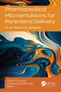 Cover: Pharmaceutical Microemulsions for Parenteral Delivery - Apple Academic Press Inc.