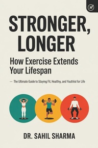 Enlarge image Cover: Stronger, Longer: How Exercise Extends Your Lifespan :- The Ultimate Guide to Staying Fit, Healthy, and Youthful for Life - sahil sharma