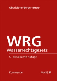 Abbildung von: Wasserrechtsgesetz WRG - Manz