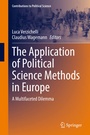 Cover: The Application of Political Science Methods in Europe - Springer