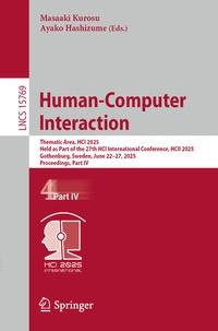 Enlarge image Cover: Human-Computer Interaction - Springer
