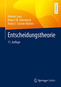 Abbildung von: Entscheidungstheorie - Springer Gabler