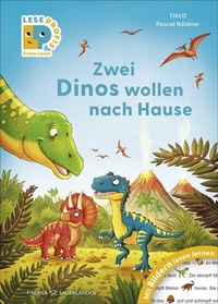Abbildung von: Leseprofis - Mit Bildern lesen lernen: Zwei Dinos wollen nach Hause, Erstes Lesen - FISCHER Sauerländer