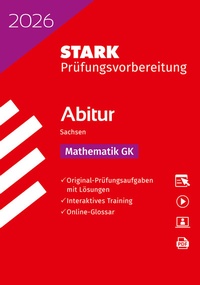 Abbildung von: STARK Mathematik GK - Abitur 2026 Sachsen - Prüfungsvorbereitung - Stark Verlag