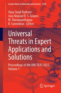 Abbildung von: Universal Threats in Expert Applications and Solutions - Springer Nature Switzerland AG