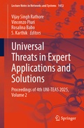 Cover: Universal Threats in Expert Applications and Solutions - Springer Nature Switzerland AG