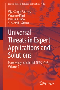 Abbildung von: Universal Threats in Expert Applications and Solutions - Springer Nature Switzerland AG