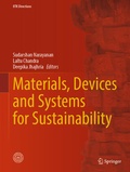 Cover: Materials, Devices and Systems for Sustainability - Springer