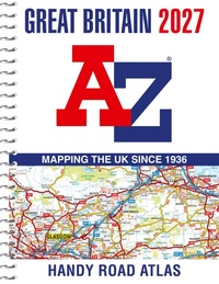 Abbildung von: Great Britain A-Z Handy Road Atlas 2027 (A5 Spiral) - HarperCollins