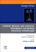Cover: Current Medical and Surgical Treatments for Benign Prostatic Hyperplasia, An Issue of Urologic Clinics of North America: Volume 52-4 - Churchill Livingstone