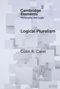 Cover: Logical Pluralism - Cambridge University Press