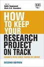 Cover: How to Keep Your Research Project on Track - Edward Elgar Publishing