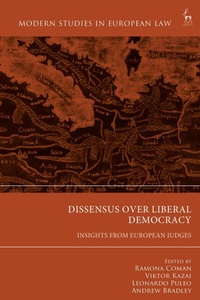 Abbildung von: Dissensus over Liberal Democracy - Hart Publishing