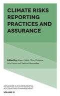 Cover: Climate Risks Reporting Practices and Assurance - Emerald Publishing Limited