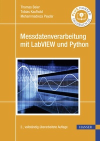 Abbildung von: Messdatenverarbeitung mit LabVIEW und Python - Hanser