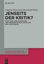 Cover: Jenseits der Kritik? - De Gruyter