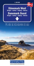 Bild: Kümmerly+Frey Regional-Strassenkarte Dänemark West 1:200.000 - Hallwag Kümmerly+Frey