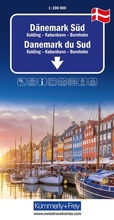 Bild: Kümmerly+Frey Regional-Strassenkarte Dänemark Süd 1:200.000 - Hallwag Kümmerly+Frey