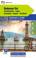 Cover: K&uuml;mmerly+Frey Outdoorkarte Deutschland 44 Bodensee Ost 1:35.000 - Hallwag K&uuml;mmerly+Frey