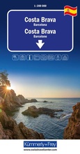 Bild: Kümmerly+Frey Regional-Strassenkarte Costa Brava 1:200.000 - Hallwag Kümmerly+Frey