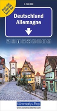 Cover: Deutschland Nord+S&uuml;d - Hallwag K&uuml;mmerly+Frey
