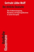 Bild: Der ehrliche Deutsche - Vittorio Klostermann Verlag