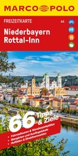 Abbildung von: MARCO POLO Freizeitkarte 44 Niederbayern, Rottal-Inn 1:130.000 - MARCO POLO ein Imprint von MAIRDUMONT