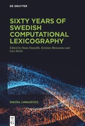 Cover: Sixty years of Swedish computational lexicography - De Gruyter