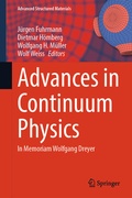 Cover: Advances in Continuum Physics - Springer