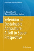 Cover: Selenium in Sustainable Agriculture: A Soil to Spoon Prospective - Springer
