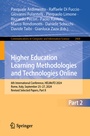 Cover: Higher Education Learning Methodologies and Technologies Online - Springer