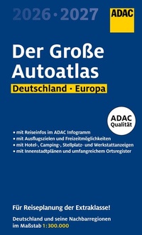 Abbildung von: ADAC Der Große Autoatlas 2026/2027 Deutschland und seine Nachbarregionen 1:300.000 - ADAC Kartografie ein Imprint von MAIRDUMONT